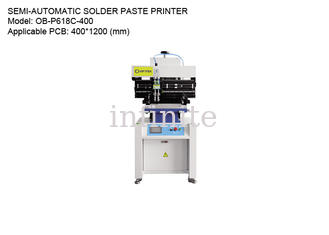 400 * 1200mm Stampante automatica per serigrafia con pasta saldante 8000mm / Min