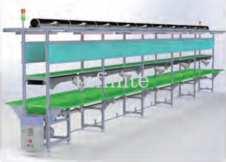 Trasportatore 20m/min della catena di montaggio di elettronica, linea lineare del nastro trasportatore