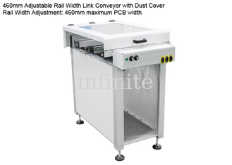 Interfaccia automatica SMEMA del trasportatore SMT da 460 mm con copertura antipolvere