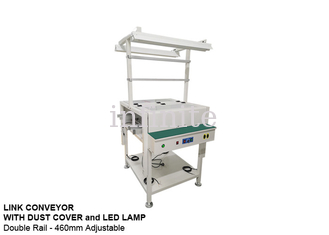 lunghezza dell'attrezzatura di movimentazione del PWB del trasportatore di 460mm SMT 0.5m con la luce del LED