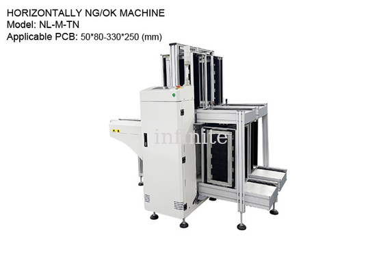 Orizzontalmente NG/OK Machine, NG e OK Board Handling Equipment per PCB taglia M