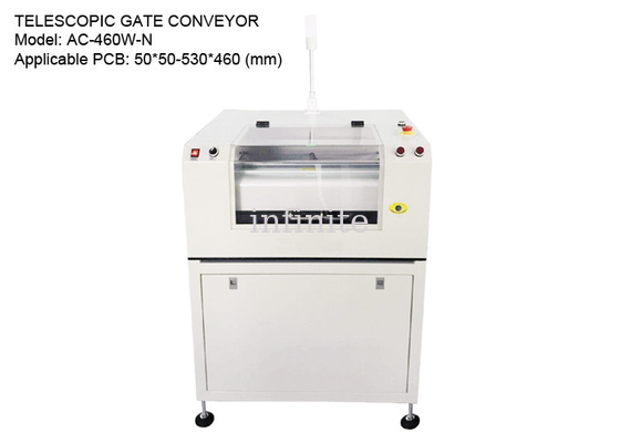 Trasportatore a cancello telescopico 20m/min per PCB 50*50 - 530*460mm