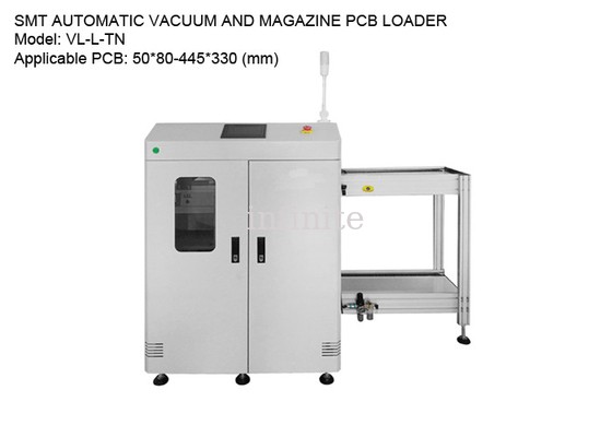 Caricatore automatico PCB in lega di alluminio 2 in 1 50*80 - 445*330mm