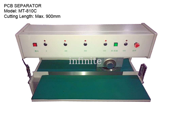 Separatore PCB a velocità regolabile Lunghezza massima di taglio 900 mm