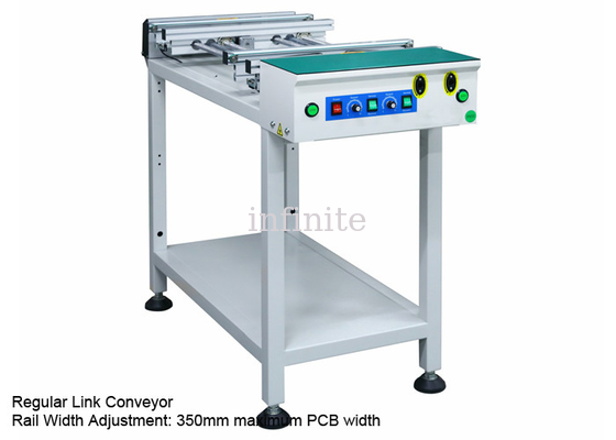 1.2m 1.5m PCB Trasportatore di ispezione regolabile Rail PCB Handling Equipment
