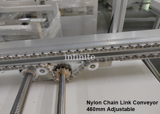 Trasportatore a maglie di catena in nylon regolabile 1m 2m Lunghezza 460mm PCB