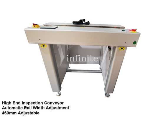 Trasportatore PCB di fascia alta Larghezza massima PCB 460 mm con regolazione automatica della larghezza della guida