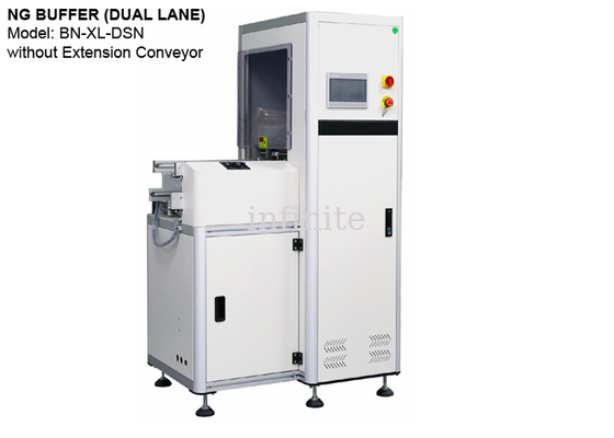 Dual Lane PCB Buffer Conveyor SMEMA Compatibile senza Extension Conveyor