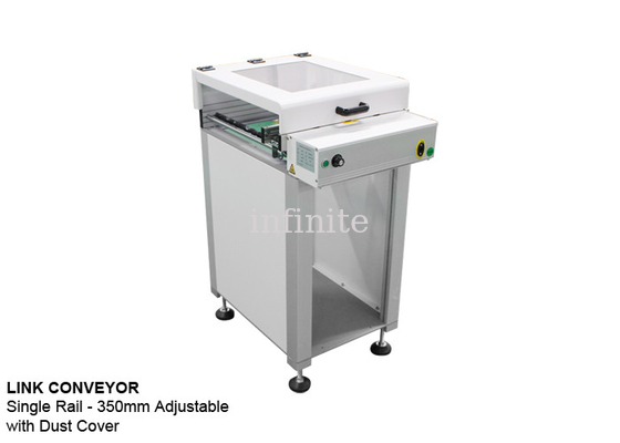 110/220V SMT Link Conveyor Max 100VA PCB che tratta trasportatore con copertura antipolvere
