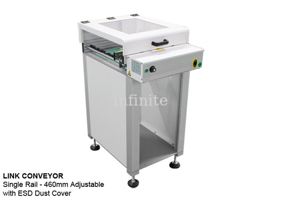 Singola linea di produzione SMD della ferrovia altezza 1.5m 2m 2.5m di 900mm con la copertura antipolvere di ESD