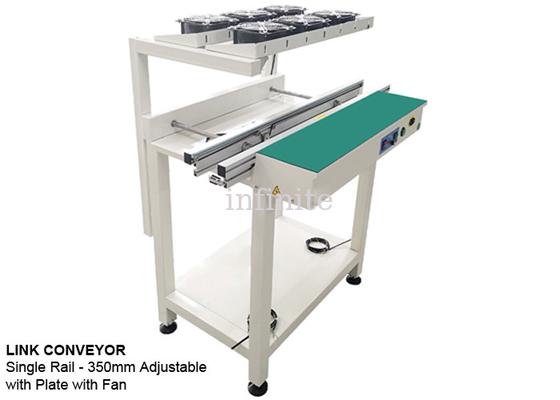 macchina SMT del PWB di lunghezza del trasportatore 2m 2.5m di 350mm SMT con il piatto